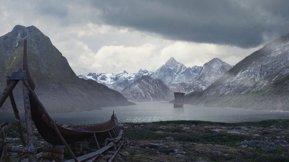 Норвегия пейзаж грв