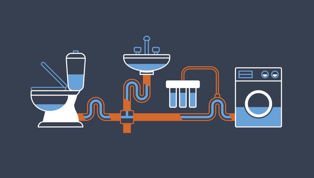 Фон для сантехнических визиток