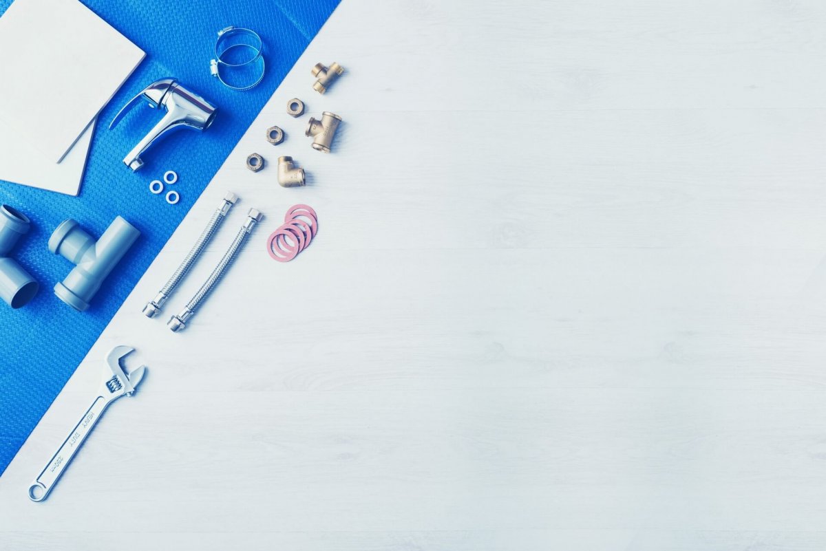 Фон для магазина сантехники