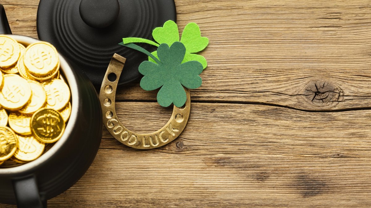 Клевер четырехлистный good luck