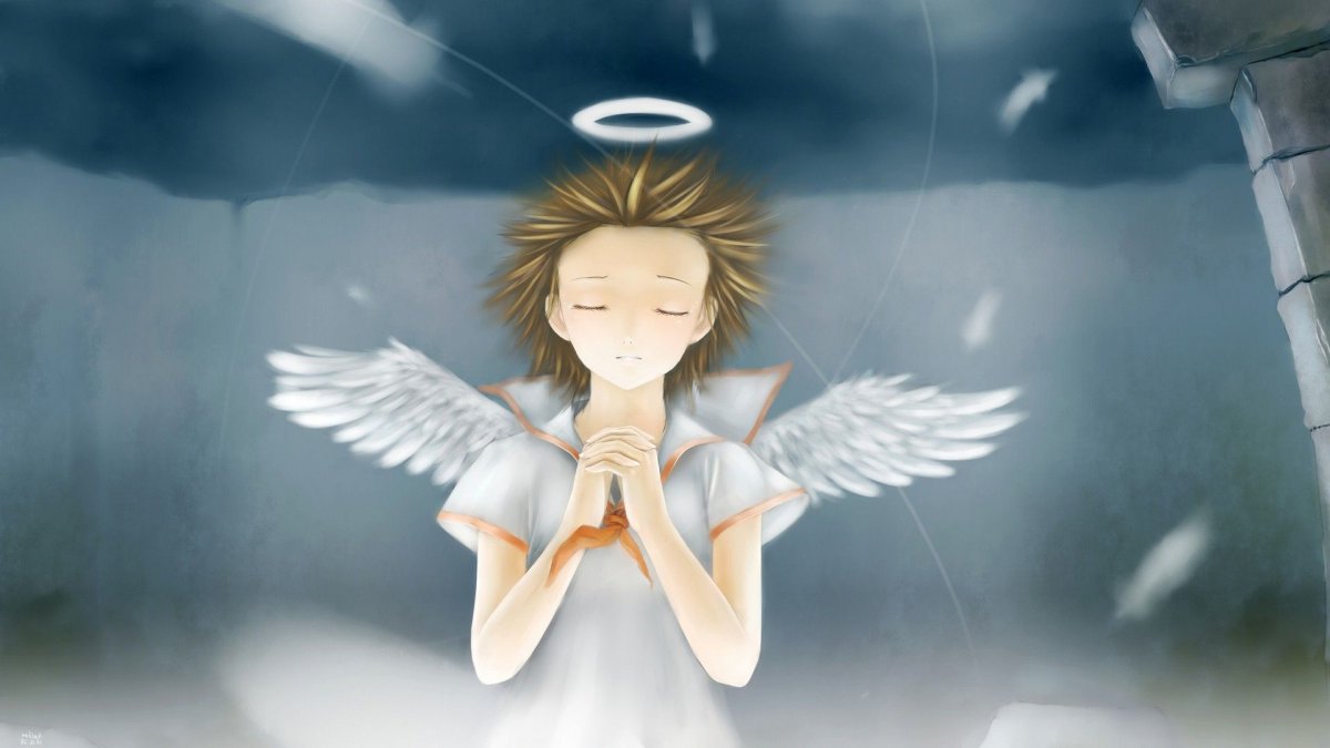 Фон с ангелочками