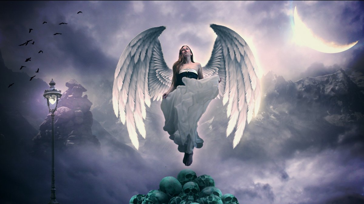 Обои ангел