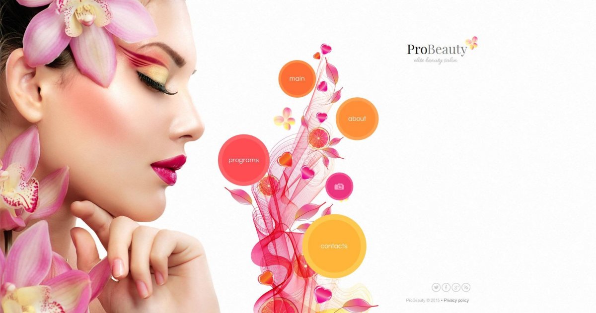 Фон для салона красоты