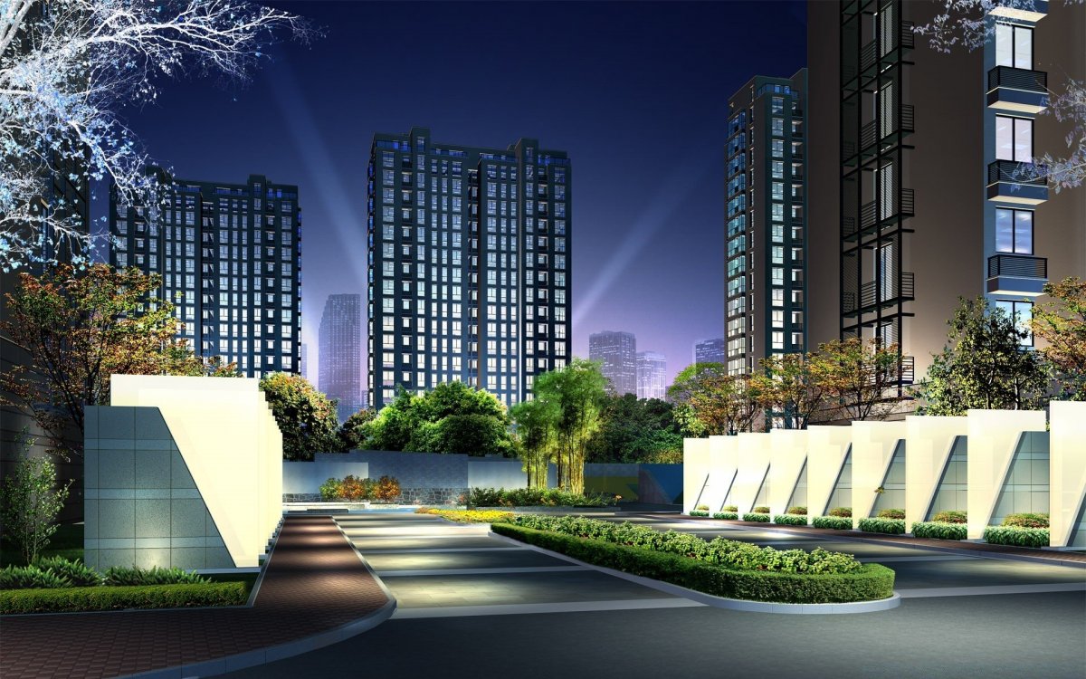 Фон для визуализации экстерьера