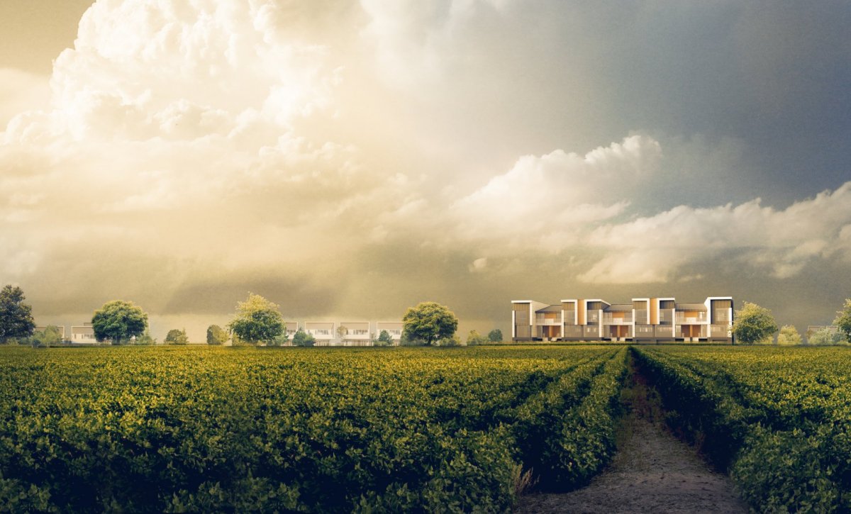 Фон для визуализации домов небо