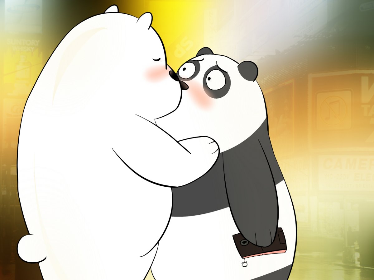Вся правда о медведях белый и Панда любовь