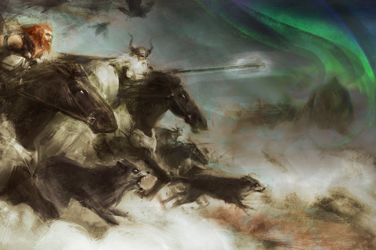 Дикая охота Скандинавская мифология
