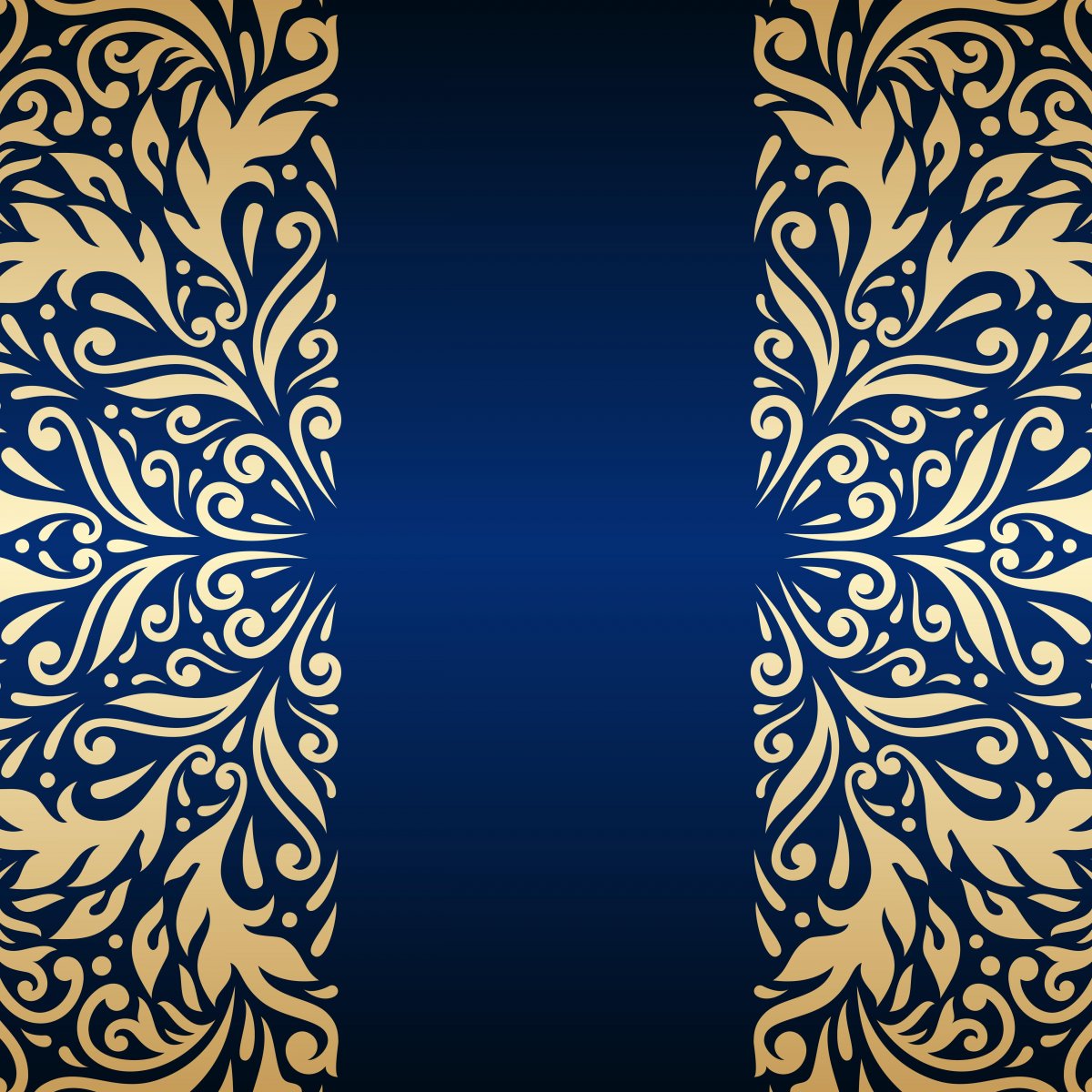Синий фон с казахским орнаментом