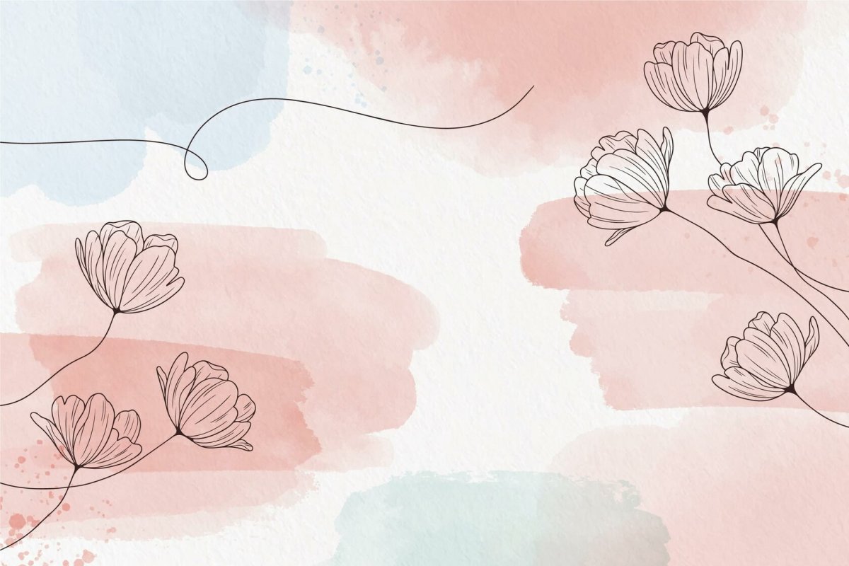 Узор в пастельных тонах