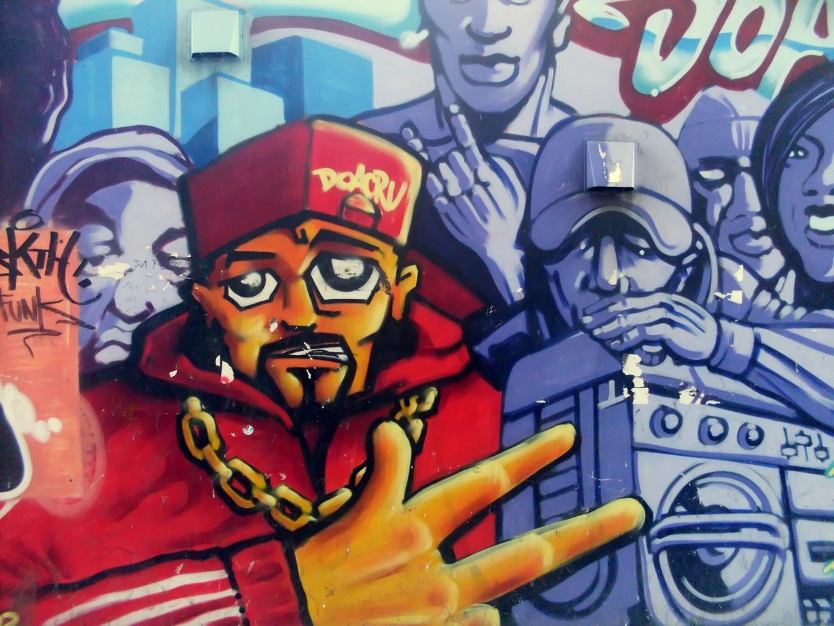 Граффити рэперов