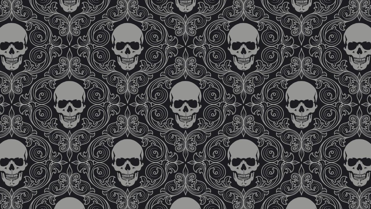 Красивый череп