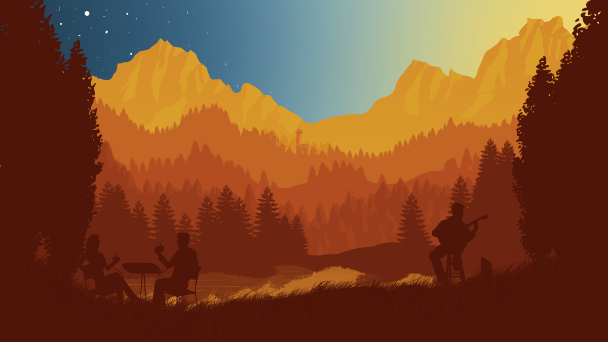 Векторный пейзаж