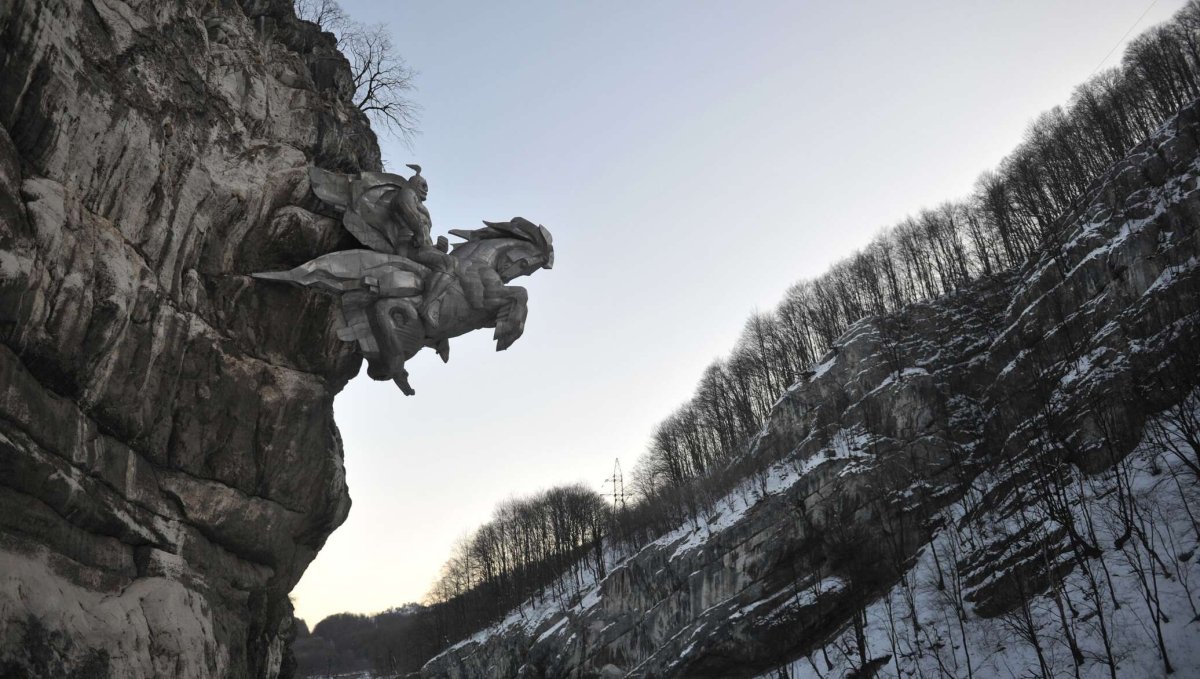 Памятник святому Георгию в Пятигорске