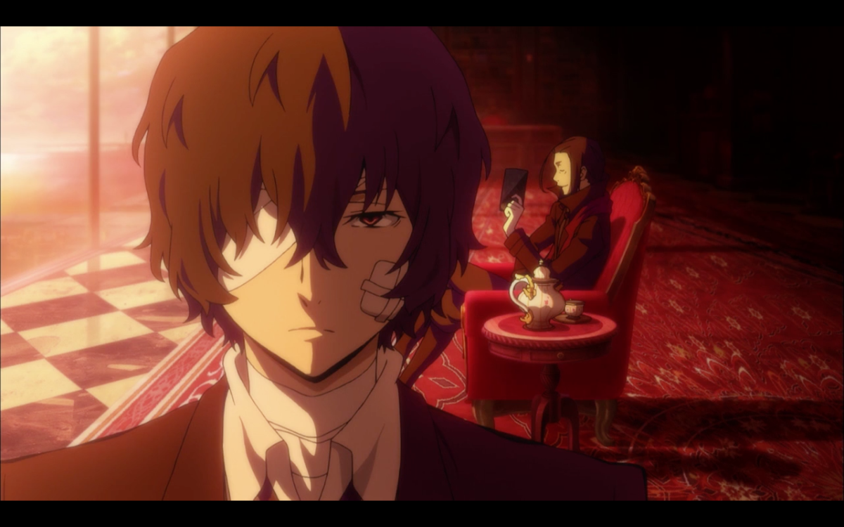 Аниме бродячие псы Дазай