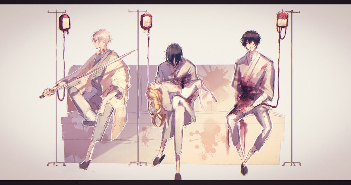 Юкичи Фукудзава и Дадзай Осаму