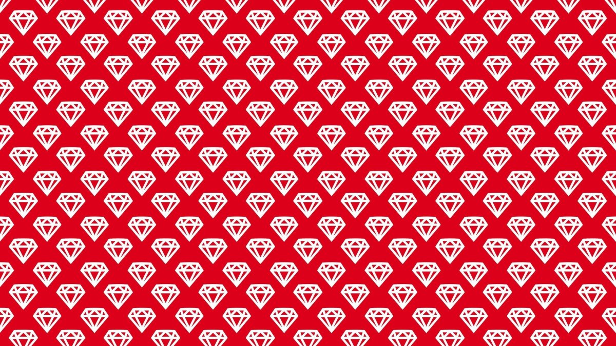 Красный фон с узорами