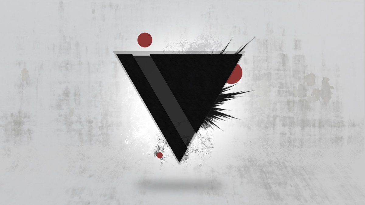 Черно красный Минимализм