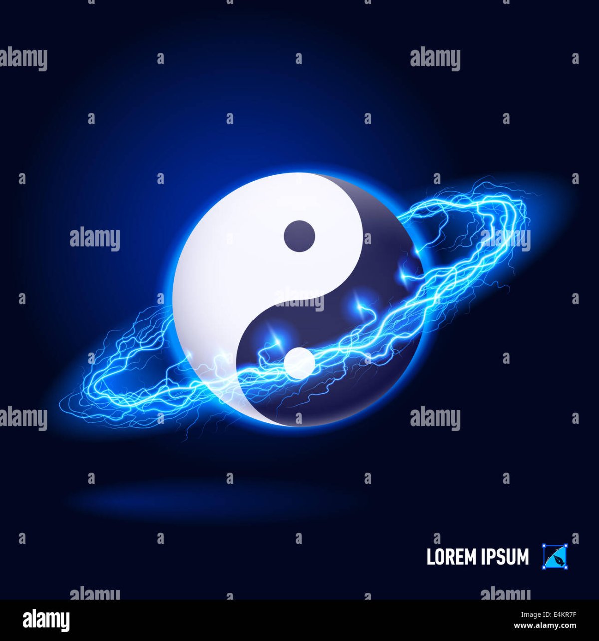 Инь и Янь красивые цвета