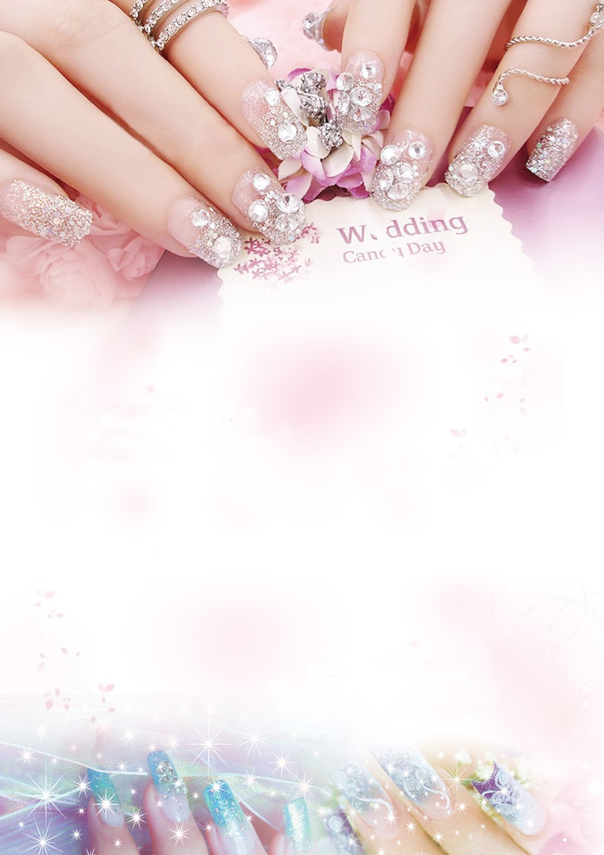 Наращивание ногтей реклама