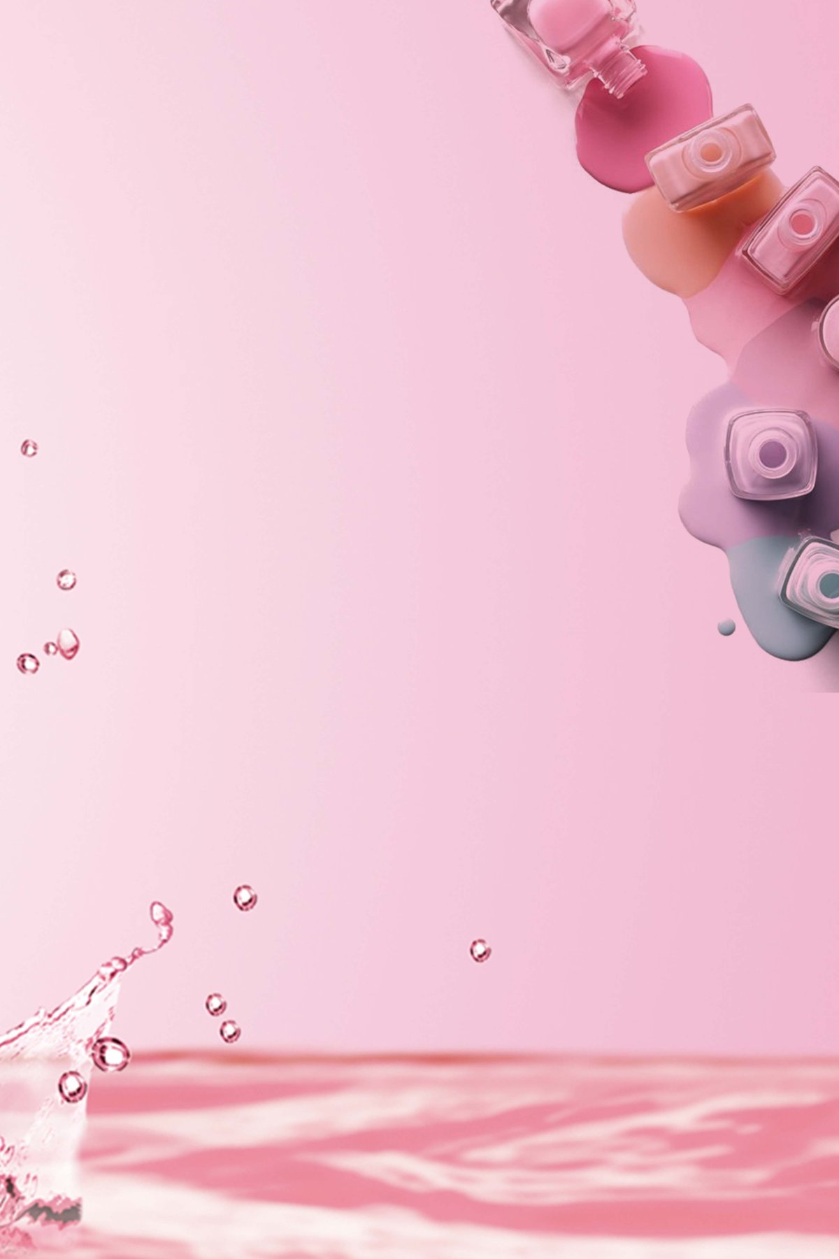 Маникюр фон