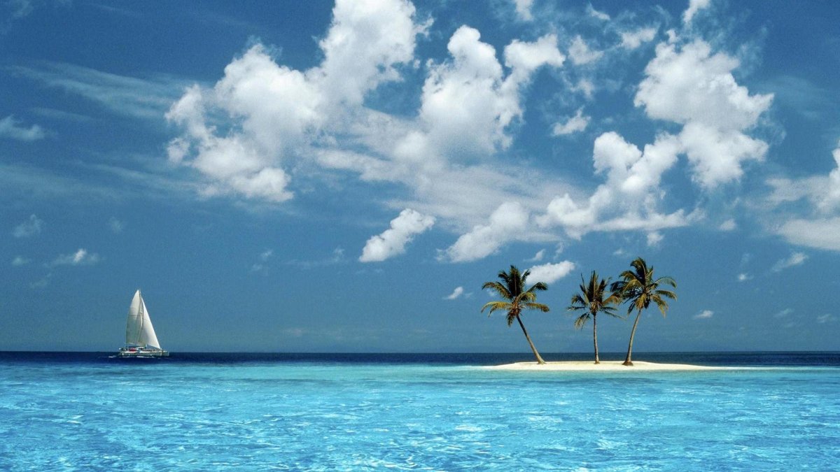 Парадиз остров Карибского моря