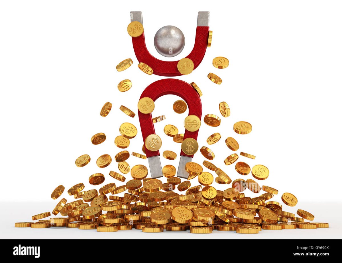 Девушка магнит для денег