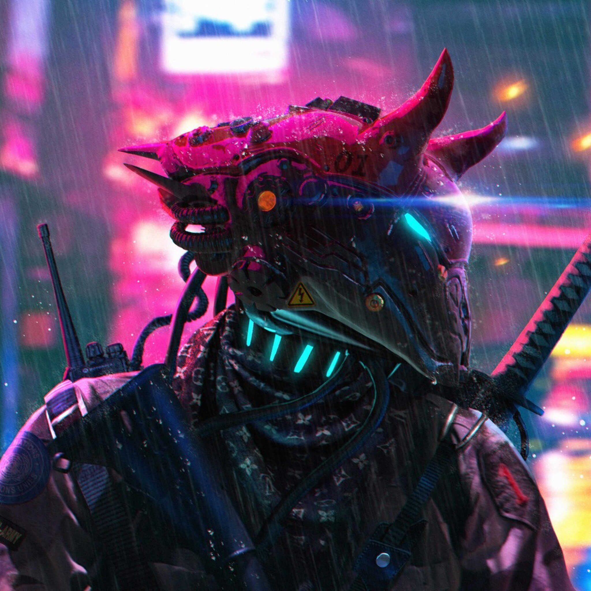 Cyberpunk chippin in by samurai фото 111
