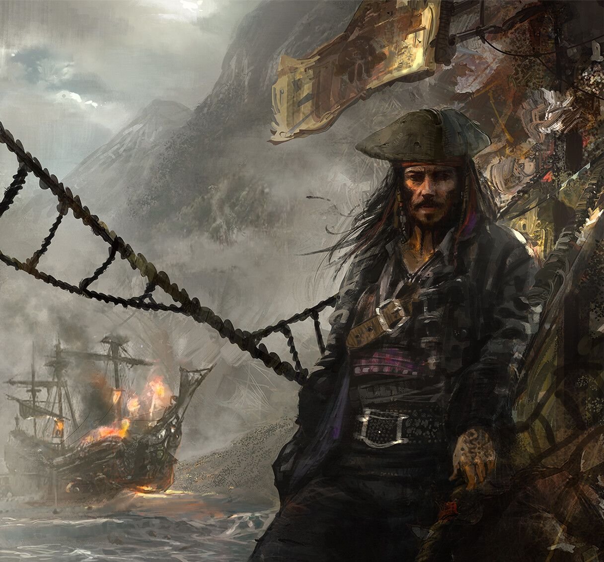 Самый лучший пират. Пираты Карибского моря Адмирал. Даниэль Монбар пират арт. Квартирмейстер пираты Карибского моря.