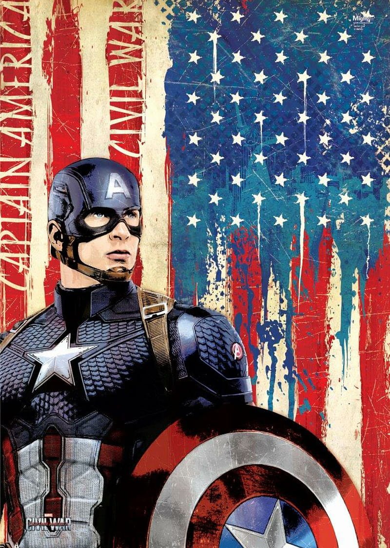 Марвел Капитан Америка 1