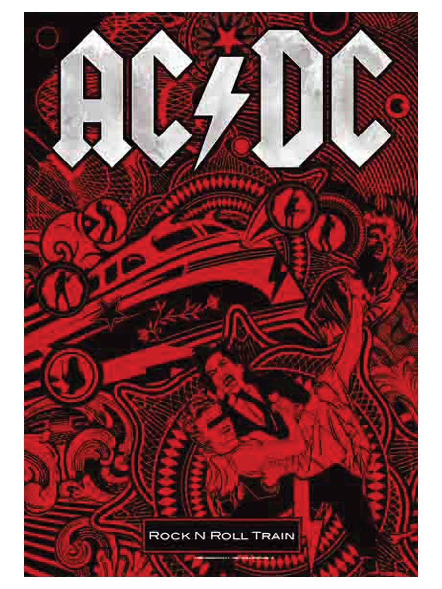 Poster group. AC DC плакат. ACDC gruppa плакат. Rock n Roll Train AC.DC обложка. Рок плакаты.