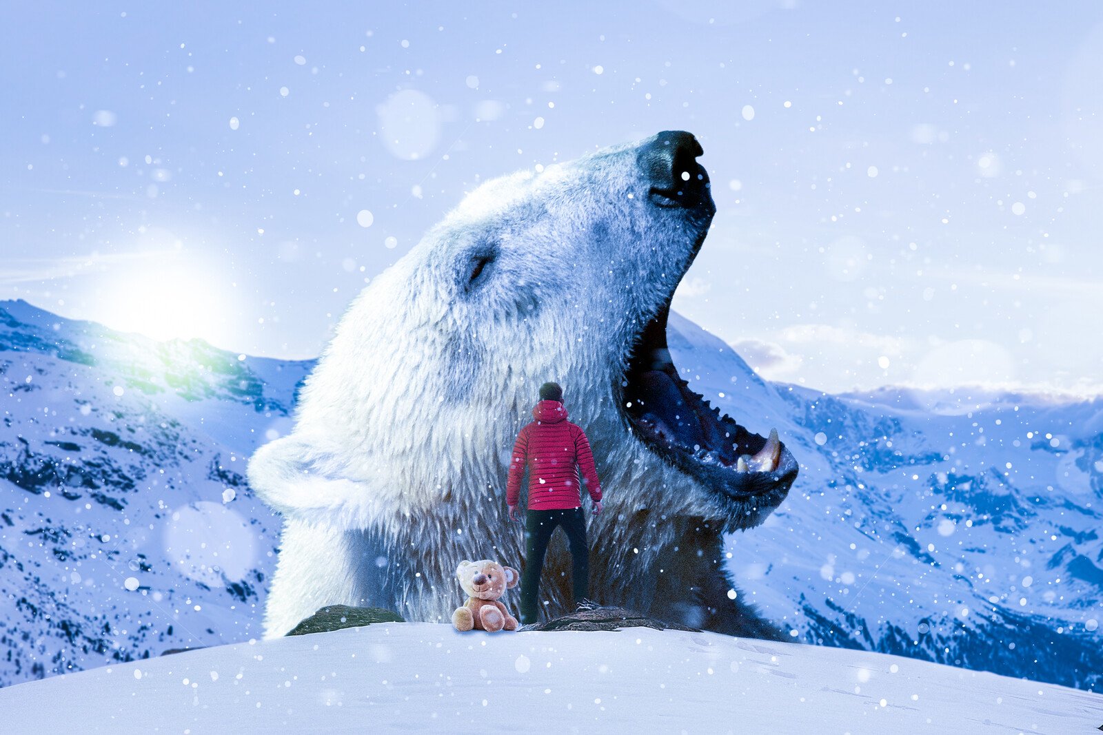 Медведь снежок. Снежный медведь. Медведь в снегу. Медведь в снегу рисунок. Медведь в Снежном поле.
