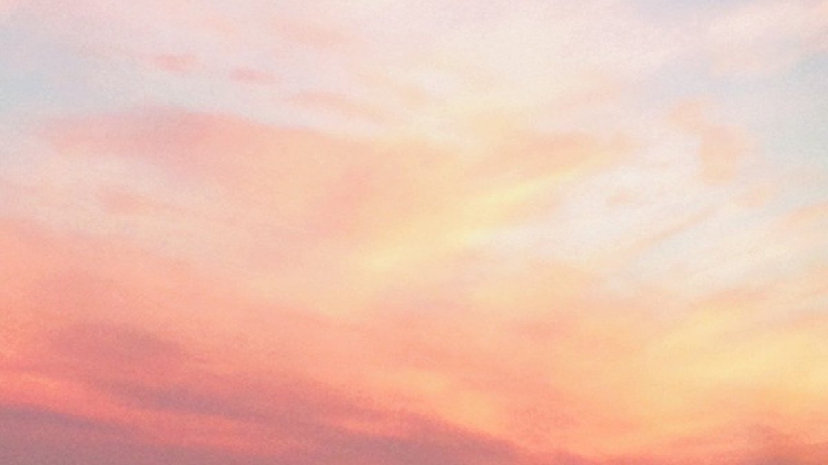 Небо в пастельных тонах