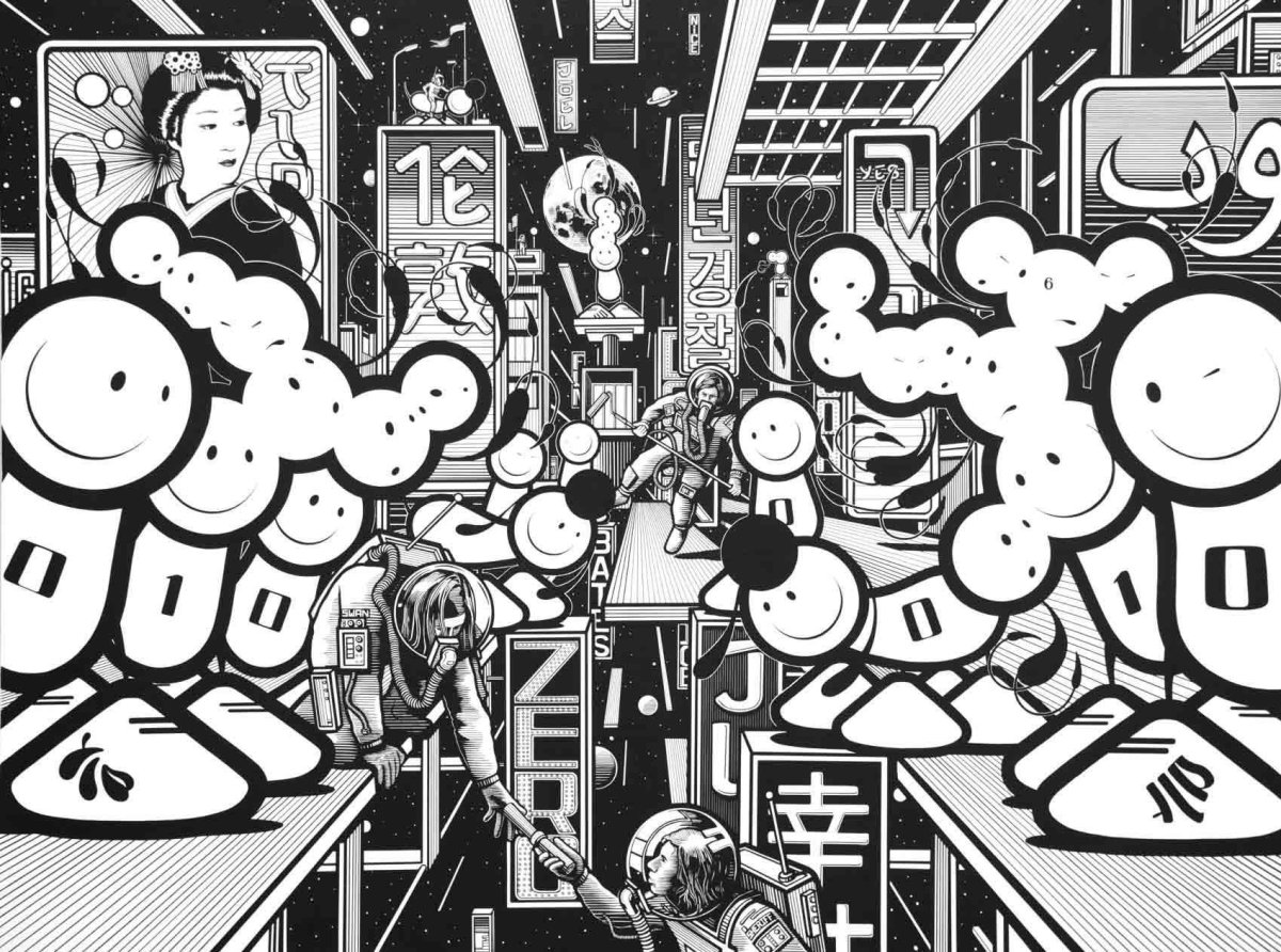 Рисунки в стиле андеграунд