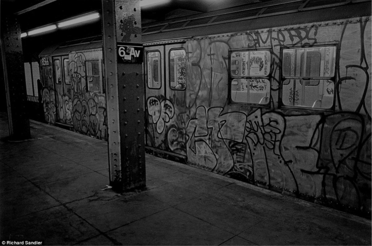 Граффити Нью Йорк 1970