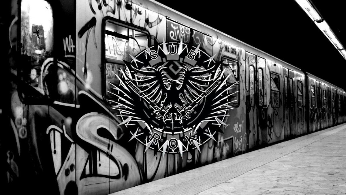 Обои в стиле андеграунд русский