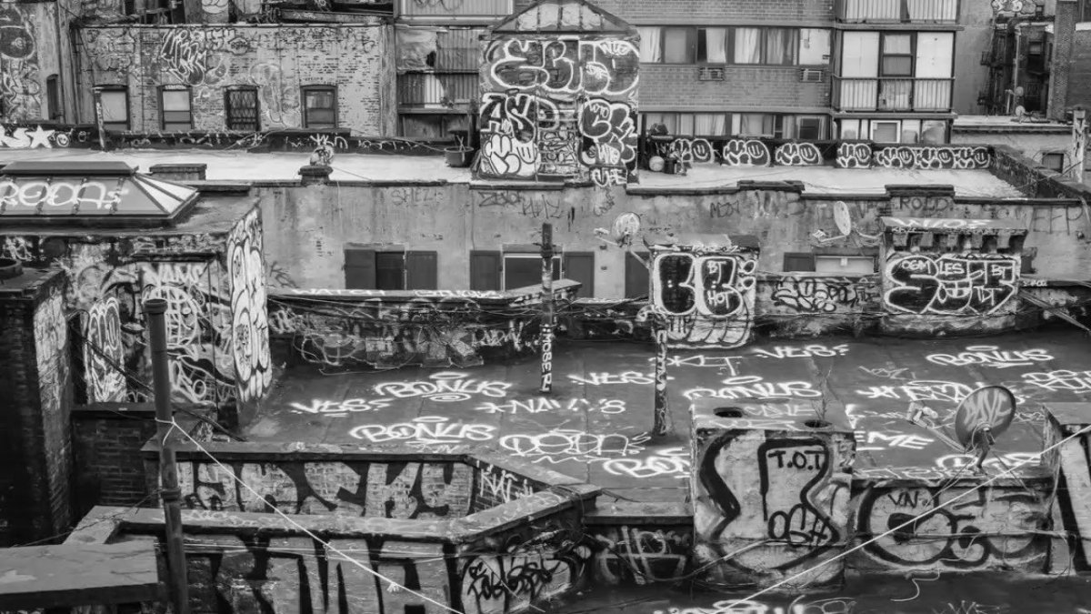 Граффити в Нью Йорке в 1960