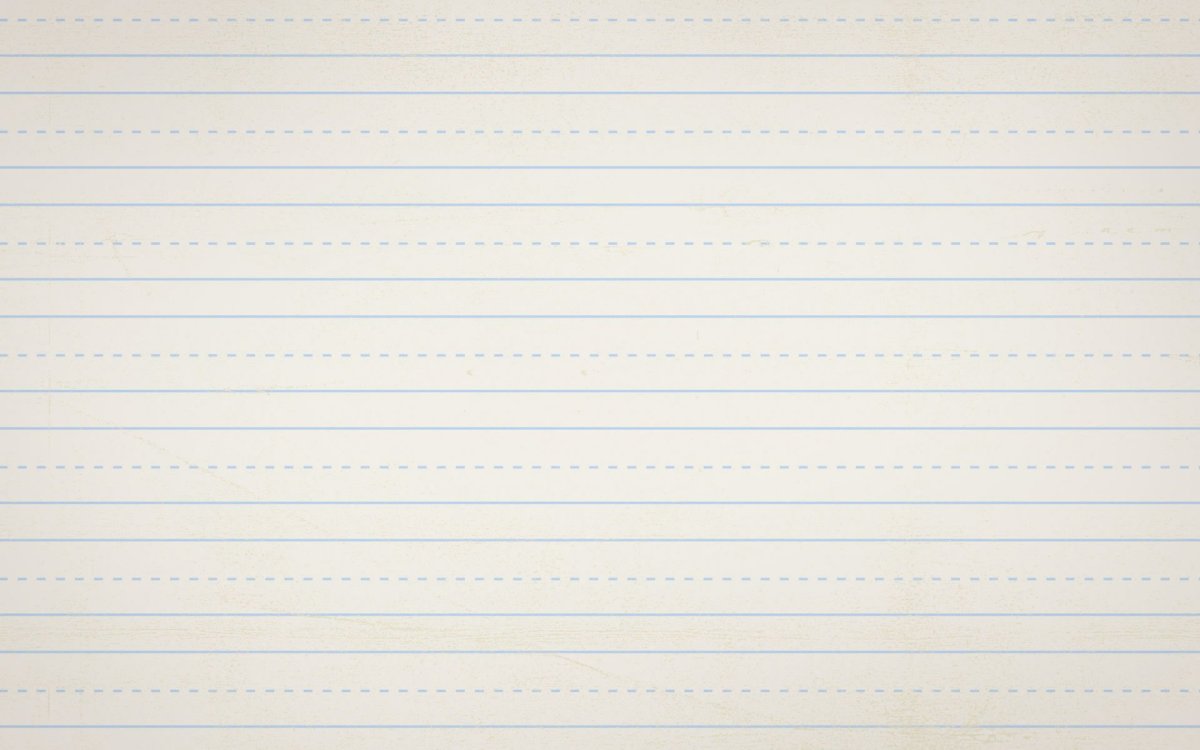 Бумага в линеечку