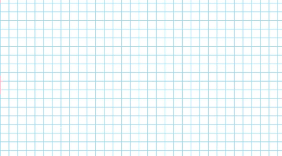 Тетрадный лист в клеточку