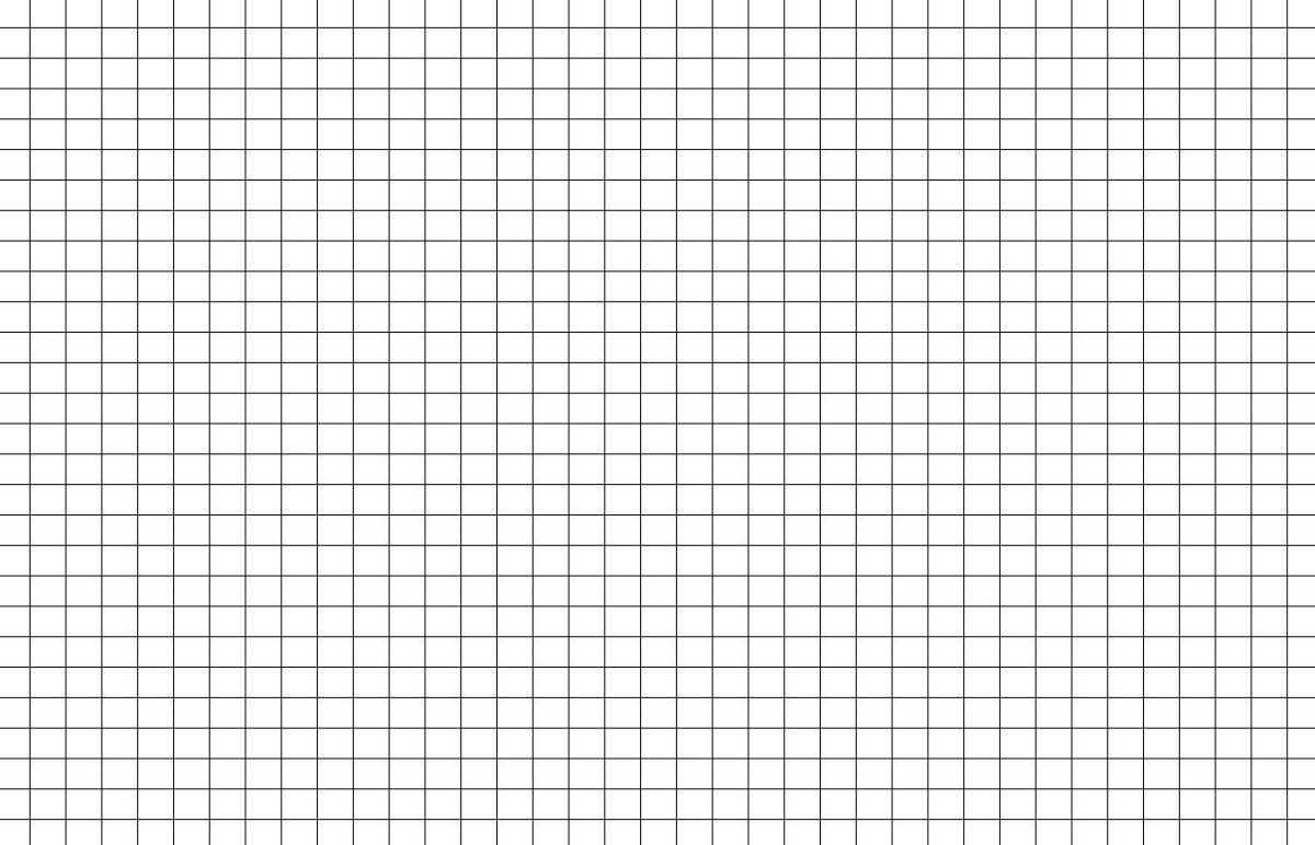 Клетка 5мм на 5мм на а4