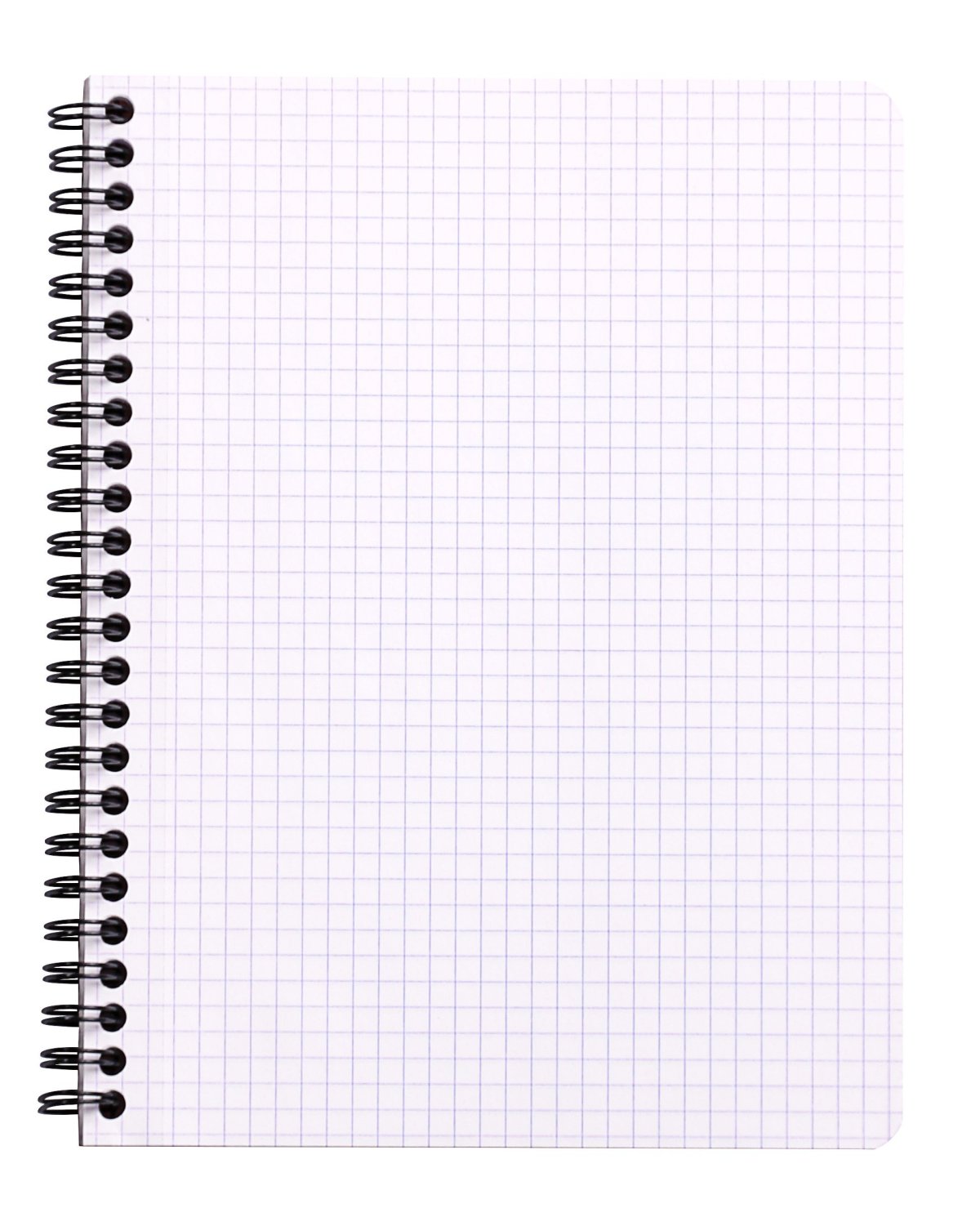 Лист блокнота на пружине