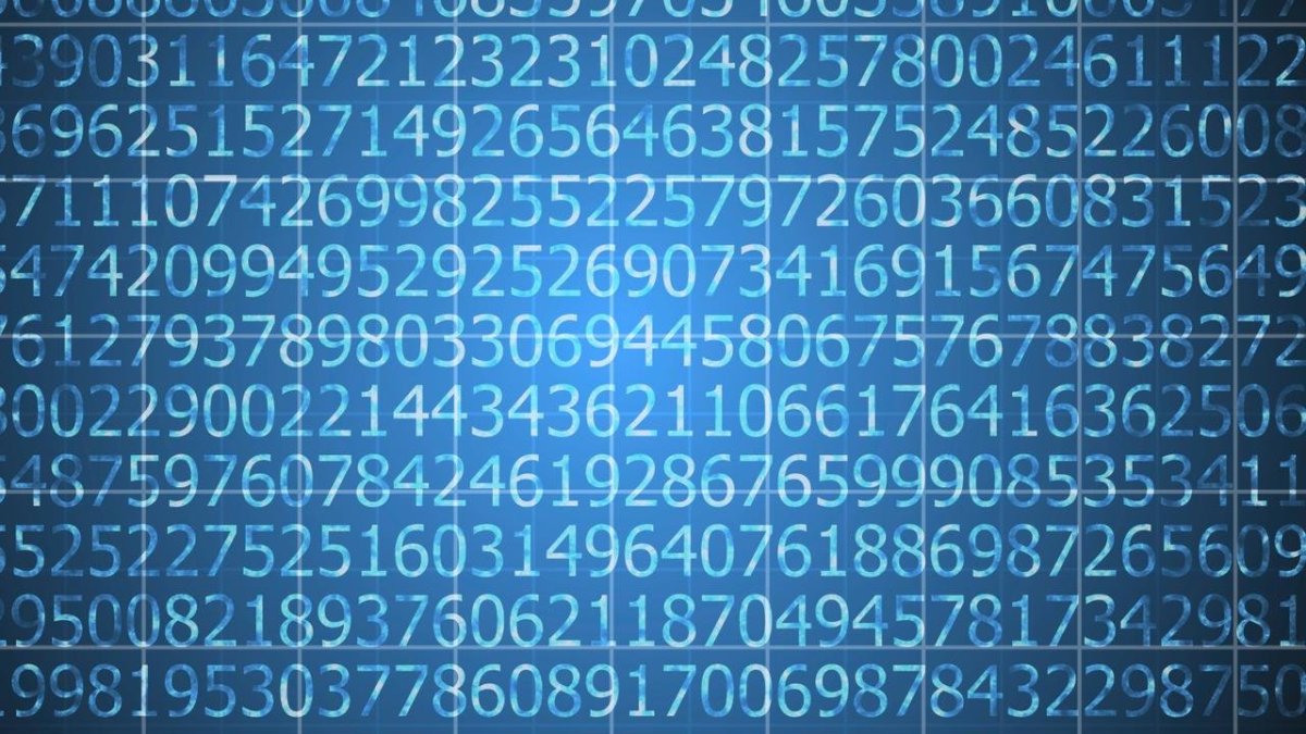 Очень много цифр