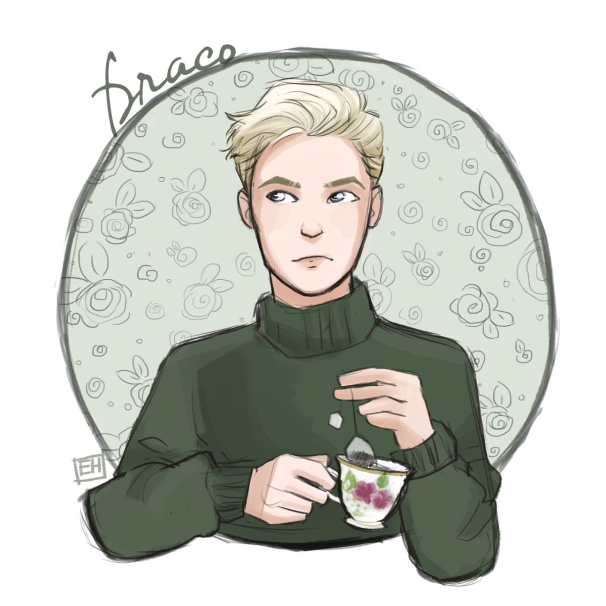 Драко Малфой арт