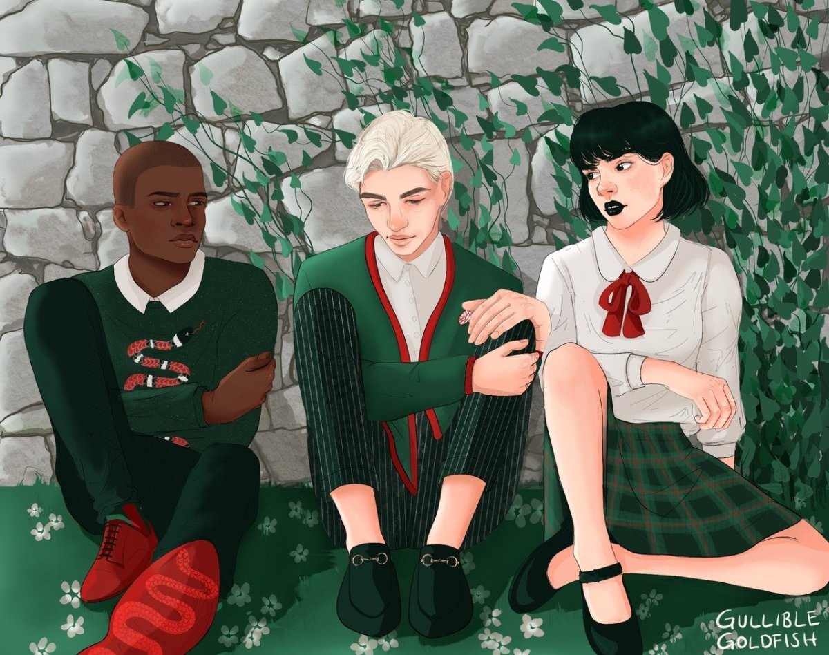 Блейз Забини и Пэнси Паркинсон