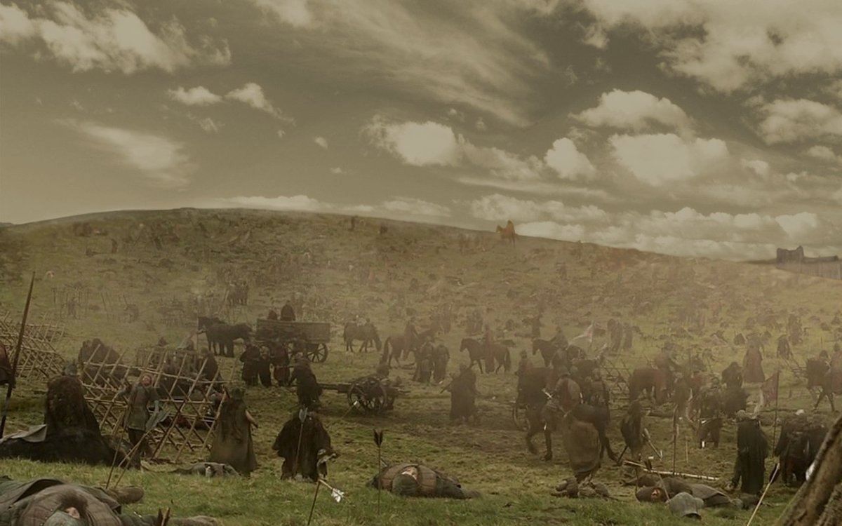 Поле битвы для фотошопа 35 мм