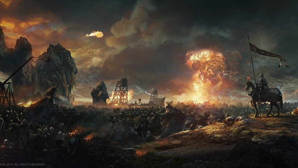 Ария поле битвы