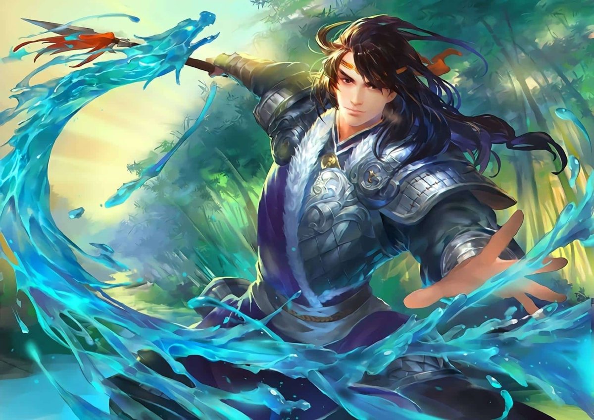 Аниме парень фэнтези