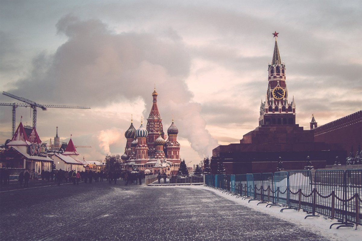 Красная площадь фон