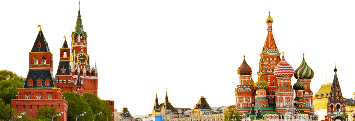 Кремль на прозрачном фоне