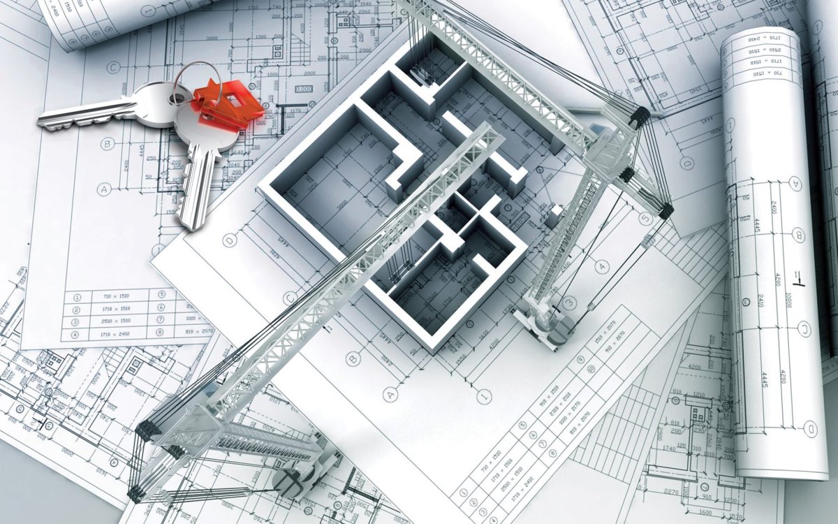 Фон для строительной визитки