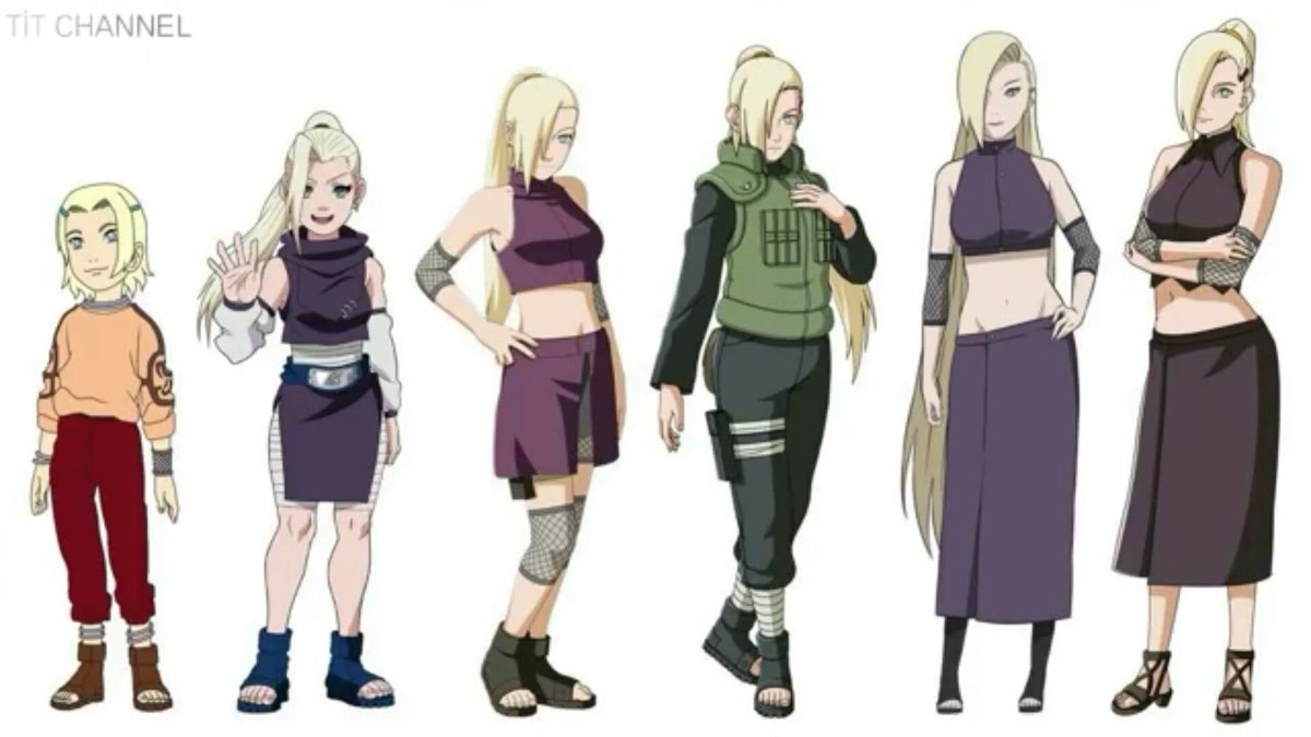 Боруто Наруто + ино Yamanaka